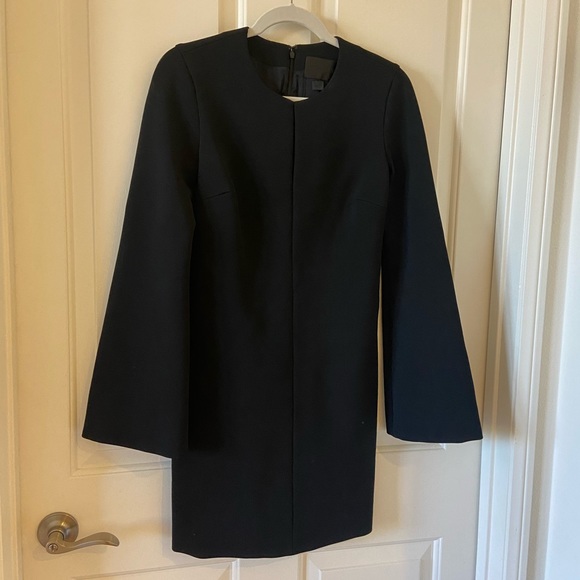 Cushnie Et Ochs Runway Cutout Long Sleeve Dress Size 4 Black Couture - Picture 4 of 4